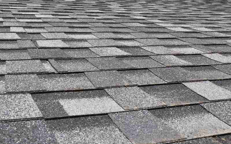 Clean Asphalt Roof Shingles