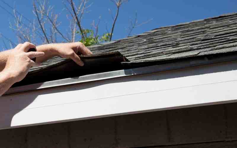 Glue Roof Shingles