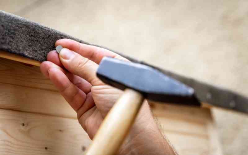 roofing felt nails or staples