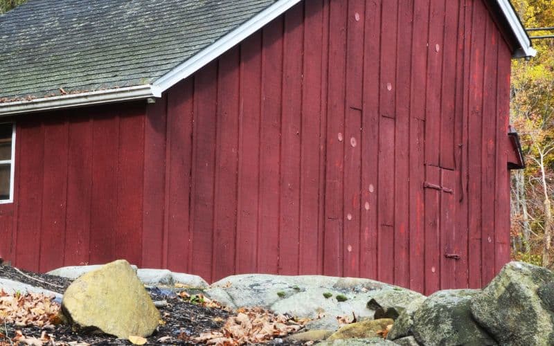 Rocks Around Shed