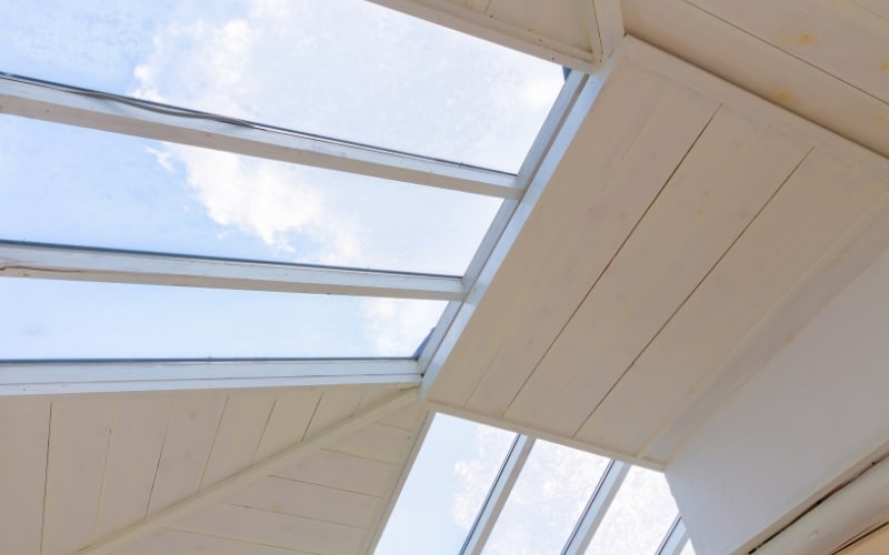 Gap Between Skylight and Drywall