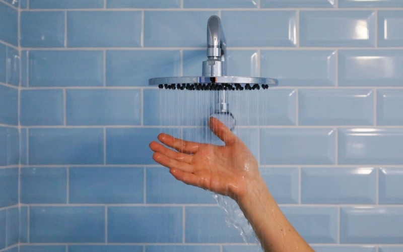 Drywall Over Shower Flange