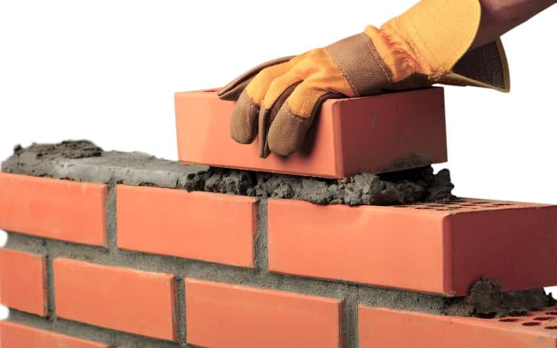 Gap Between Brick and Drywall
