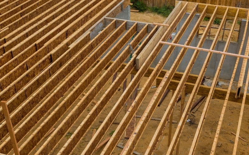 Bracing a Floor Joist 