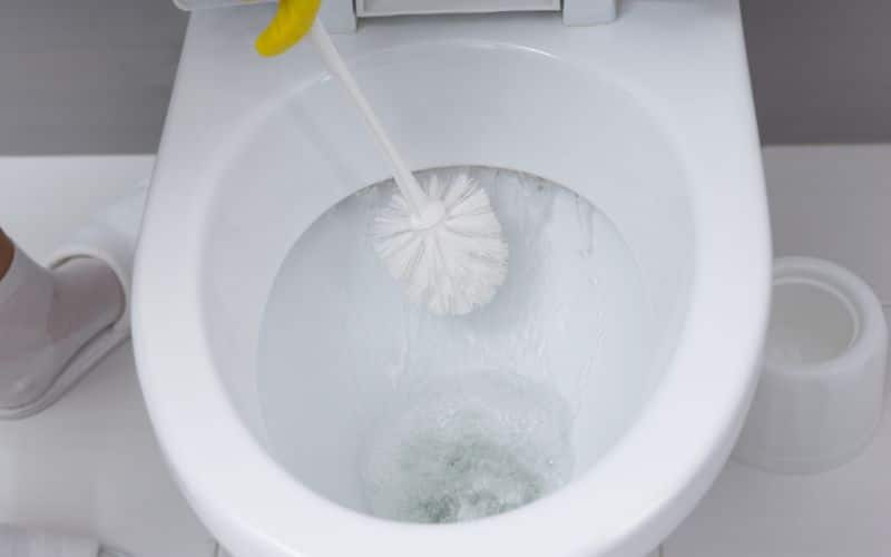 Water Shooting Out of Toilet